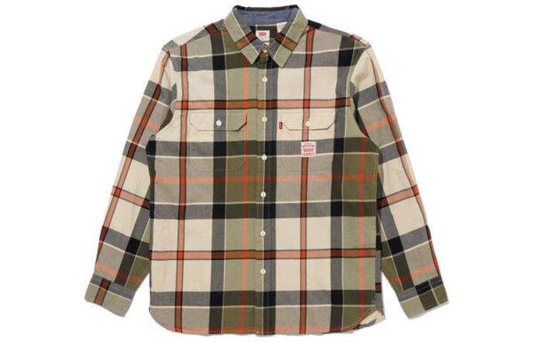 Levis Levis Shirts Men's Umber Lapel Moderate Other