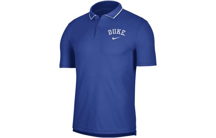 Nike Nike Polo Shirts Men's Royal Blue Polo Collar Moderate Straight Fit