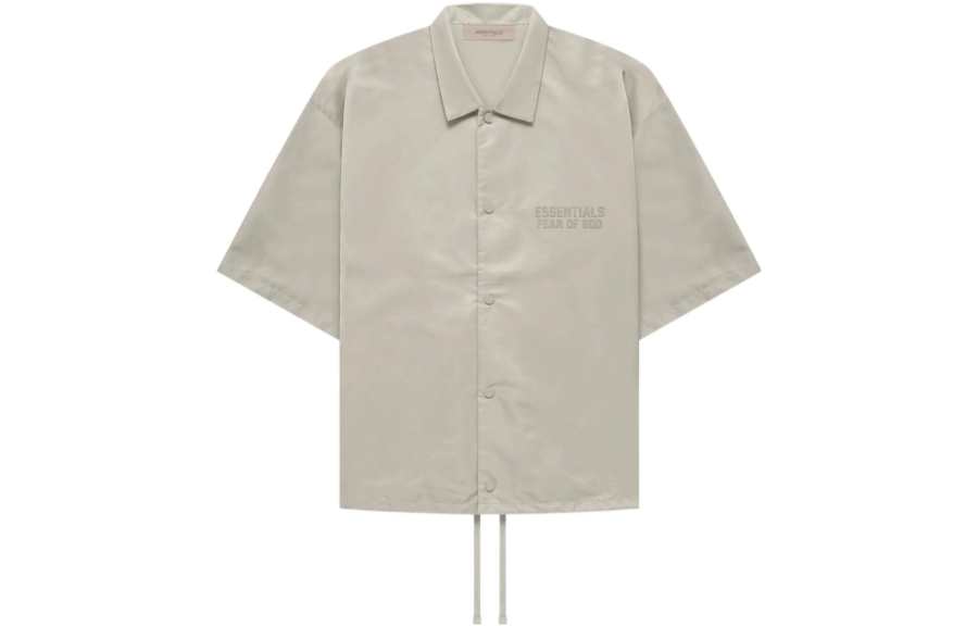 Fear Of God Essentials rubberised-logo short-sleeve shirt