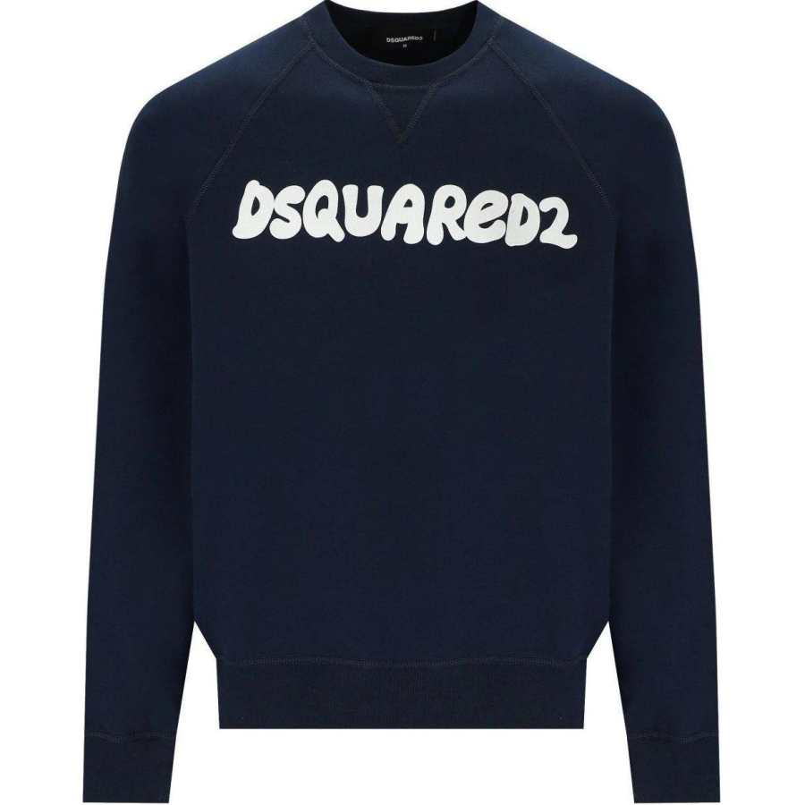 DSQUARED 2 Dsquared2 Logo Printed Crewneck Sweatshirt