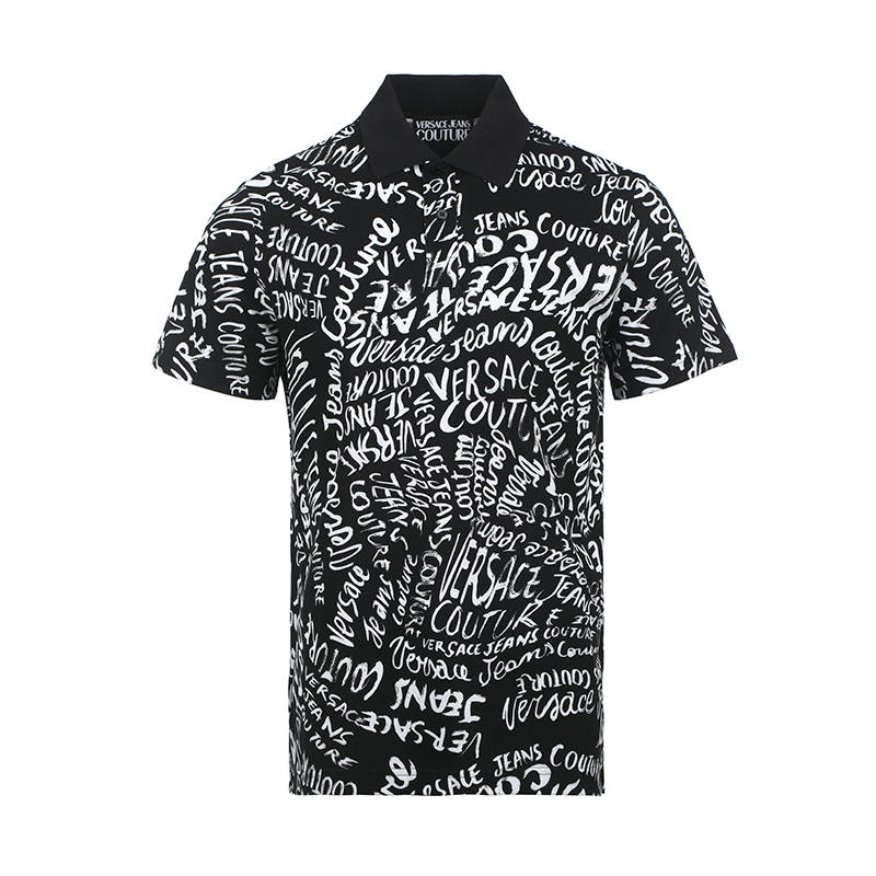 Versace Jeans Couture logo-print polo shirt