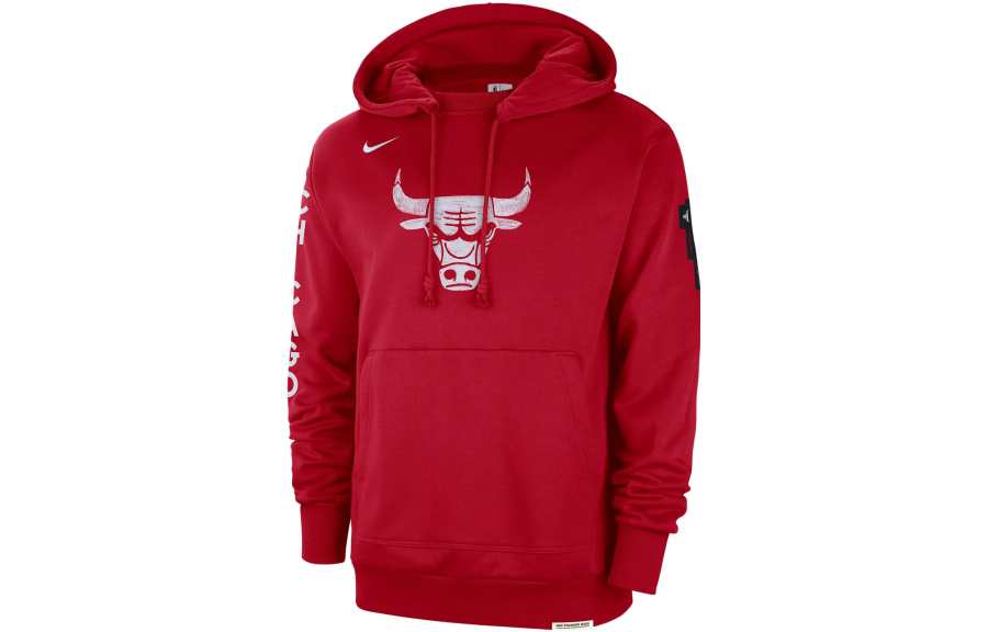 Nike Nike Chicago Bulls Standard Issue 2023/24 City Edition Sweatshirt City Edition 2023/24 Season, Chicago Bulls Men's Red