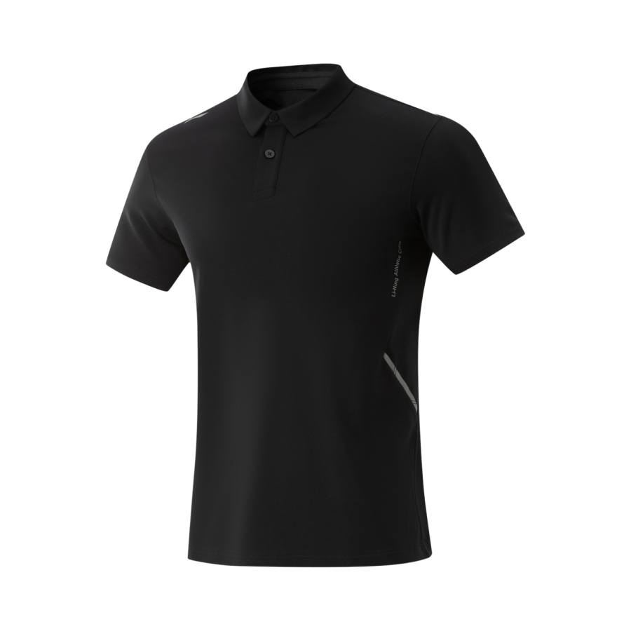 Li-Ning Li Ning Fitness Series Polo Shirt Men's Black