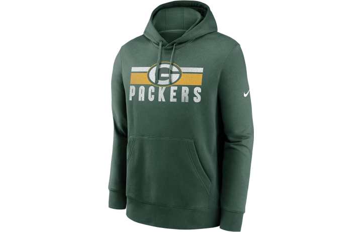 Nike Nike Sweatshirts Men's Green Hooded Moderate Regular