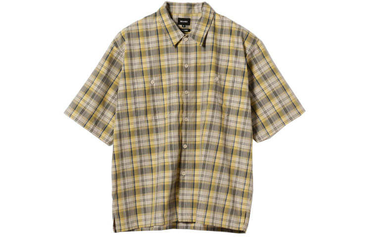 Beams Beams Shirts Men's Square Collar Moderate Shirt