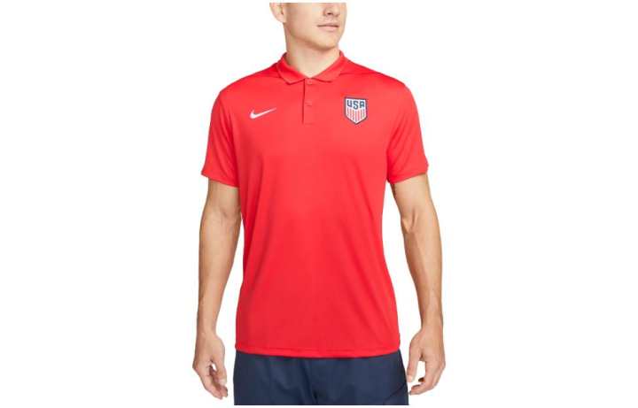 Nike Nike United States Soccer Olympic Collection Polo Shirt Men's Red