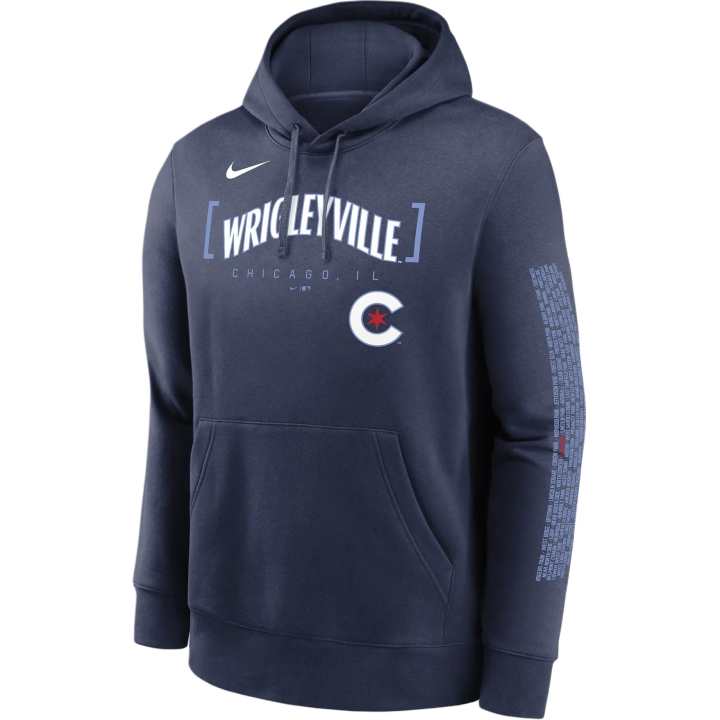 Nike Nike x MLB Chicago Cubs City Connect Club Sweatshirt Men's Marine Blue