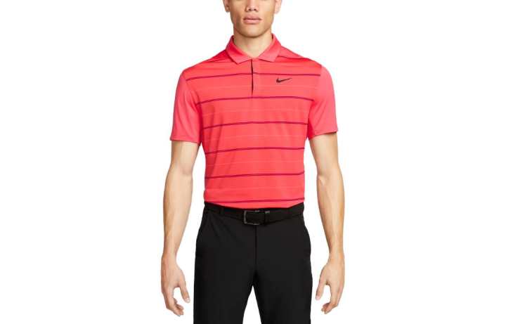 Nike Nike Polo Shirts Men's Noble Red Polo Collar Moderate Straight Fit