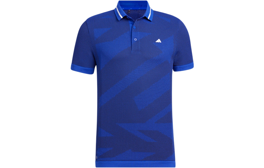 Adidas Adidas Polo Shirt Japan Version Men's Transparent Blue