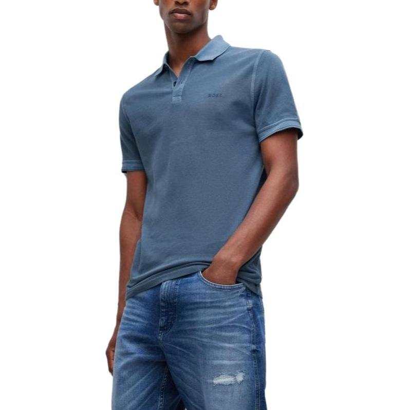 HUGO BOSS SS23 Polo Shirt Men's Blue