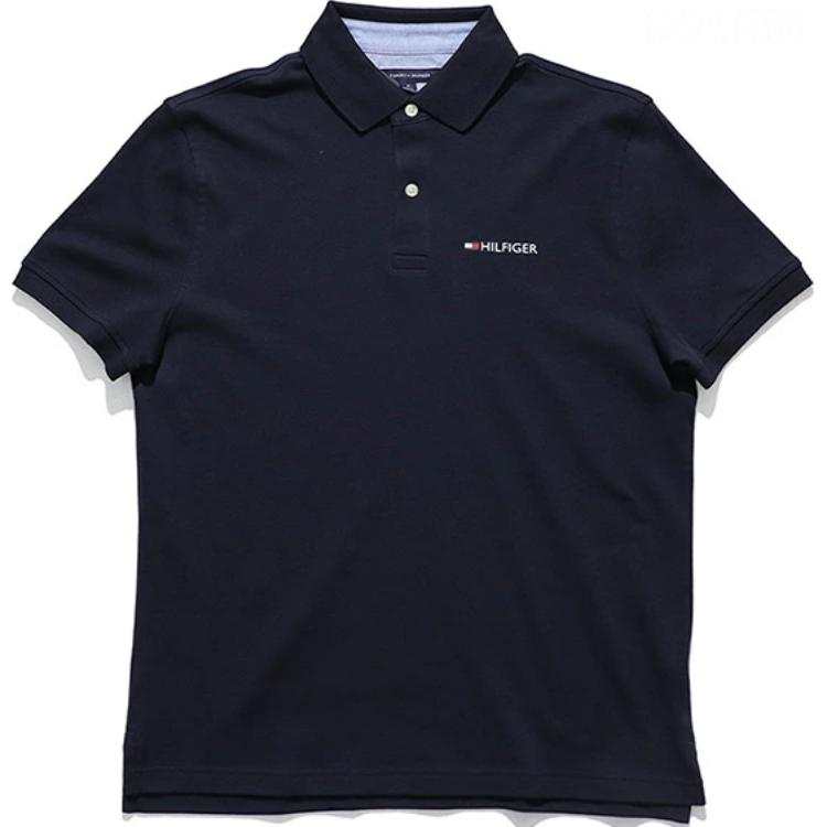 Tommy Hilfiger Polo Shirt Men's Dark Blue