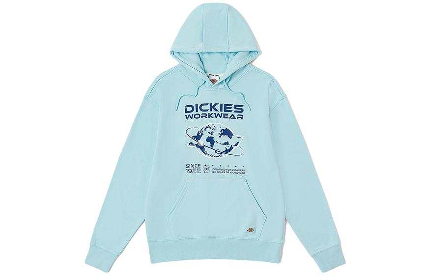 Dickies Sweatshirts Unisex Blue Hooded Moderate Other