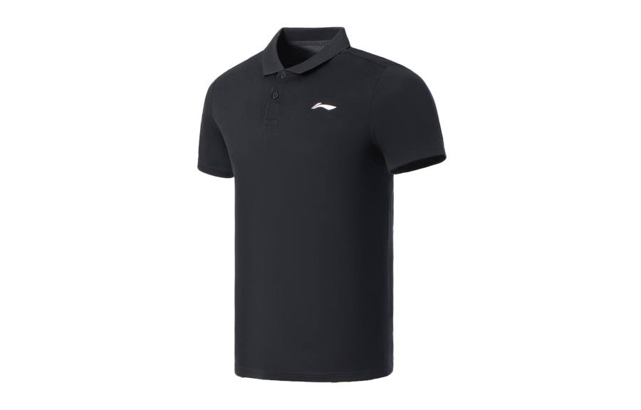 Li-Ning Li Ning Fitness Series Polo Shirt Men's Black