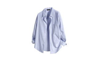 Minfinity Shirts Unisex Pointed Collar Thin Shirt