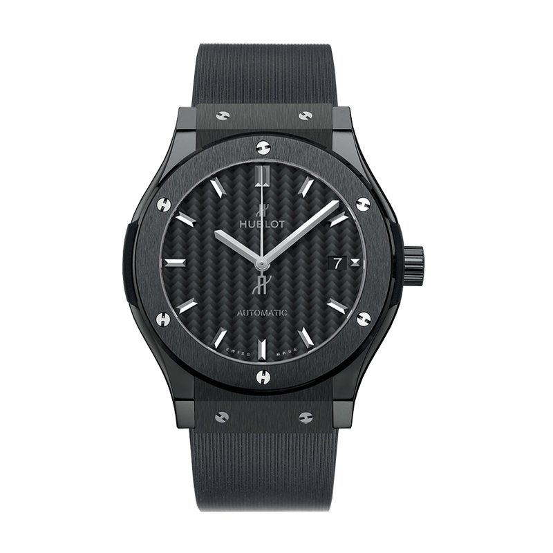 HUBLOT CLASSIC FUSION Automatic Mechanical Movement Men's Watches Watch 42mm Black Dial Ceramic Watch Case