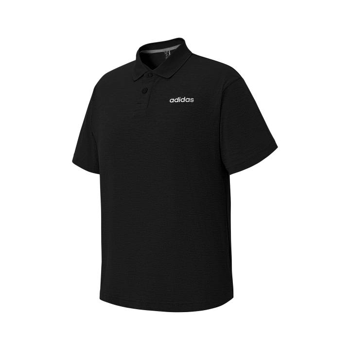 Adidas Adidas Polo Shirts Unisex Black Polo Collar Moderate Other