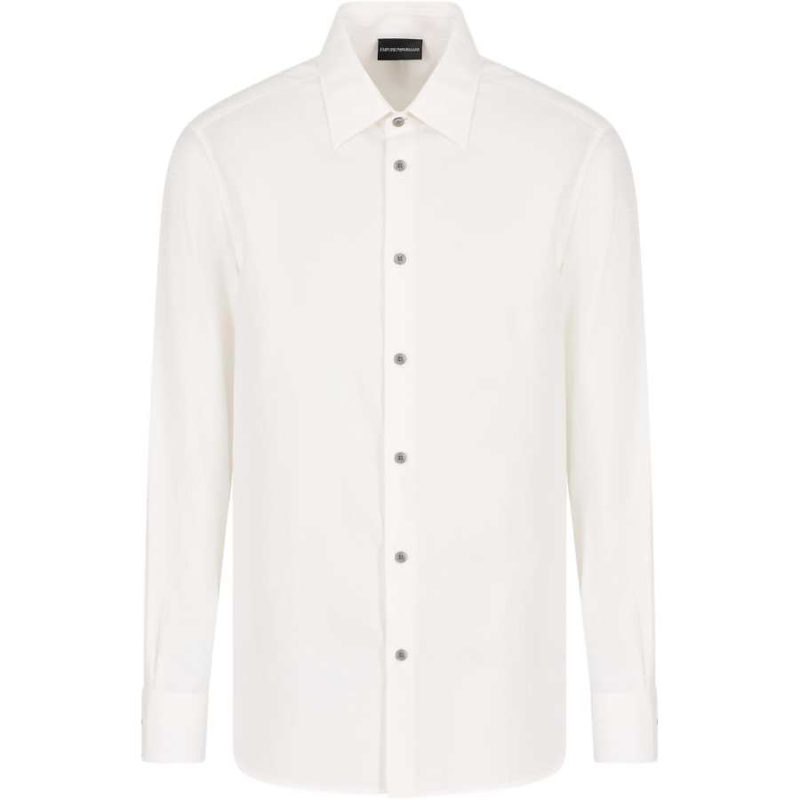 Emporio Armani Button-Up Long-Sleeved Shirt