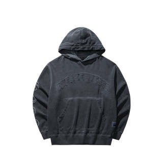 ANTA SNEAKERVERSE Washable Distressed Sweatshirt Men's Castle Gray