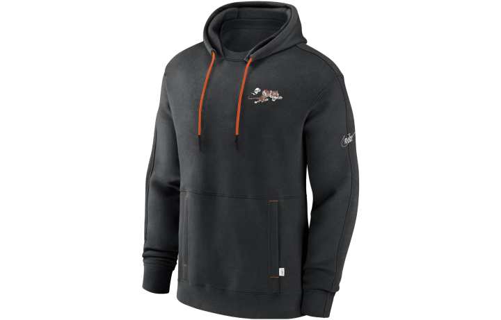 Nike Nike Sweatshirts Men's Black Hooded Moderate Regular