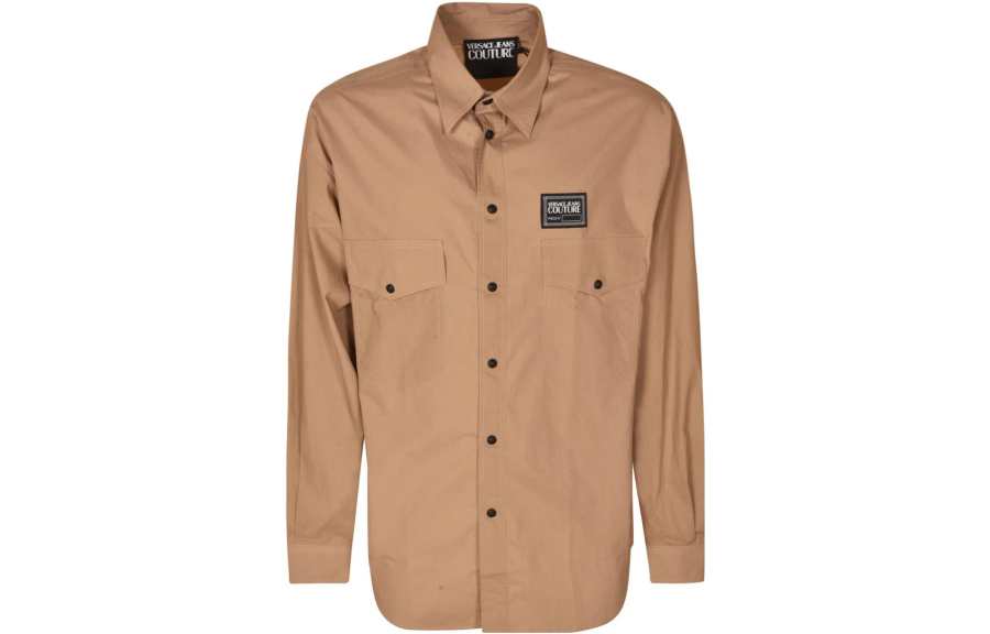 VERSACE JEANS COUTURE Shirt Men's Khaki
