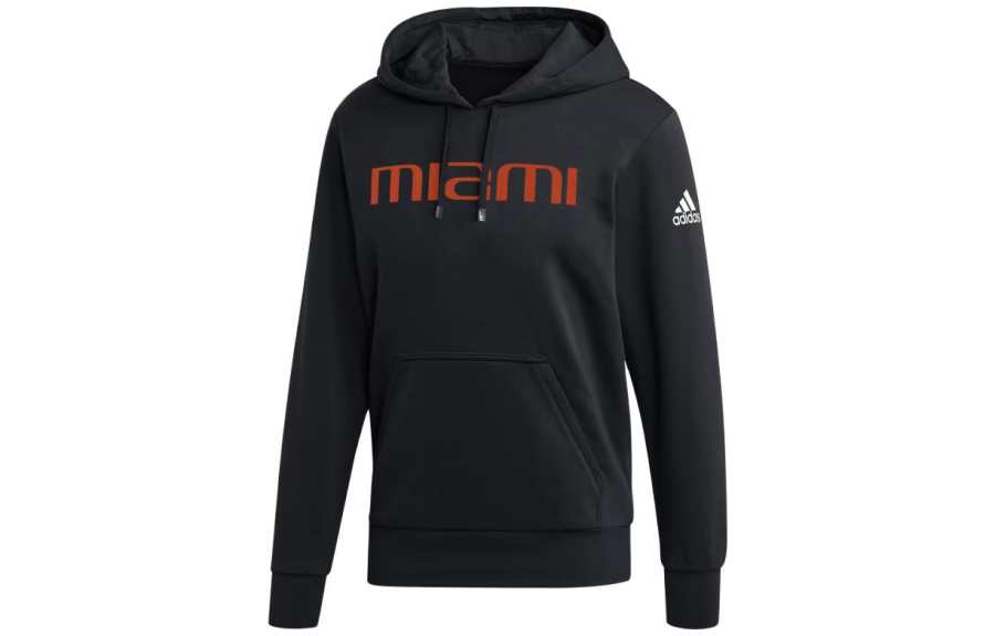 Adidas Adidas Sweatshirts Men's Black Hooded Moderate Regular