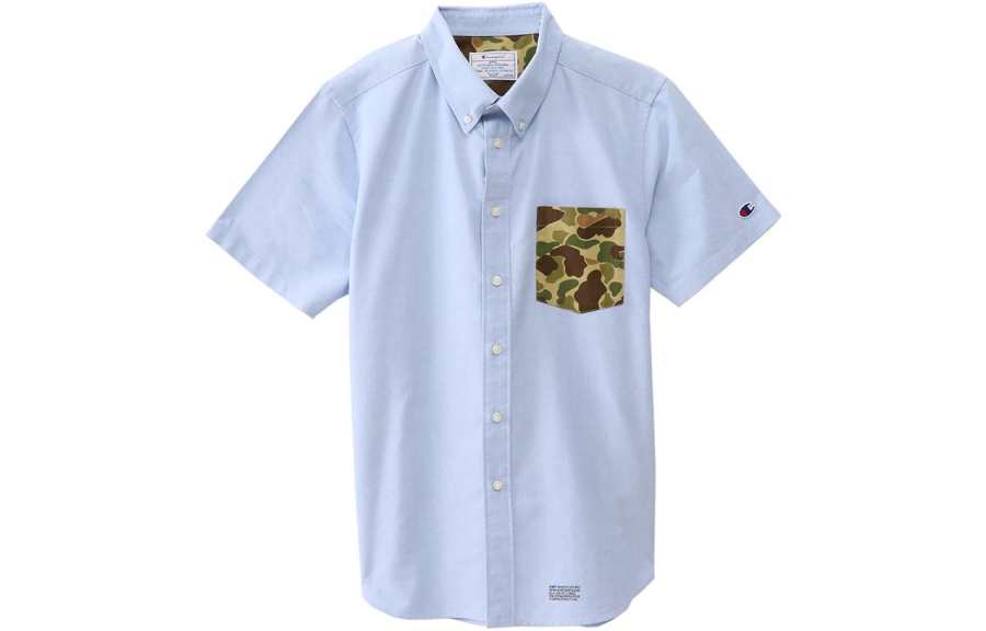 Champion Shirts Men's Pointed Collar Moderate Other
