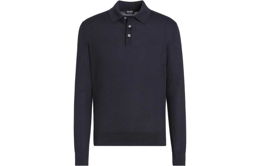 Ermenegildo Zegna Zegna Cashseta Short Sleeved Polo Shirt