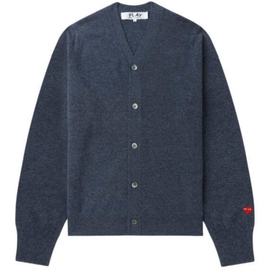 CDG Play Knitwear Unisex Marine Blue