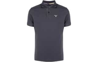 Barbour Logo Printed Short Sleeved Polo Shirt
