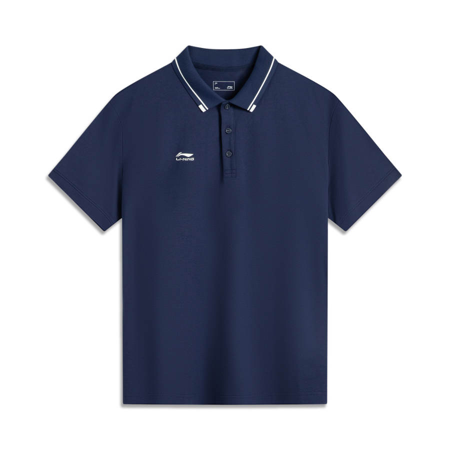 Li-Ning Li Ning Polo Shirt Men's Dark Ship Blue