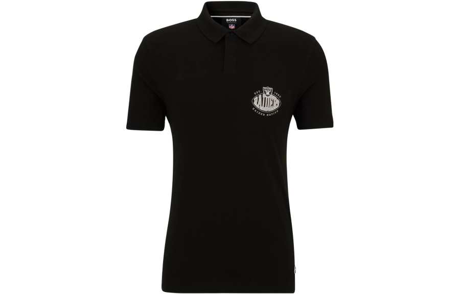 HUGO BOSS x NFL Polo Shirt Men's Black