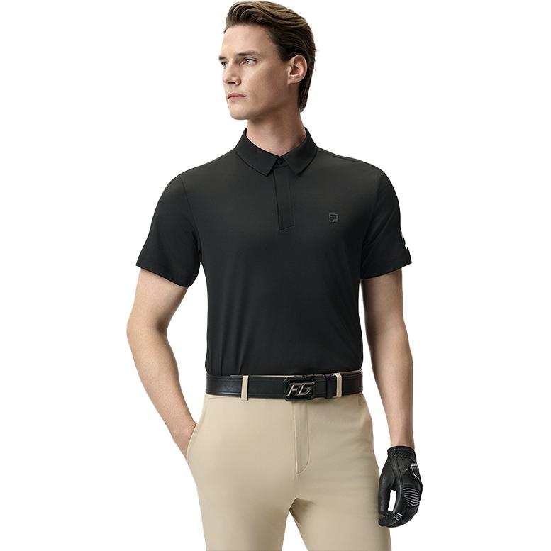 FILA Polo Shirt Men's Pitch Black BK