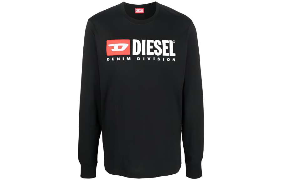 DIESEL DIESEL T Shirts Men's Black Crew Neck Moderate