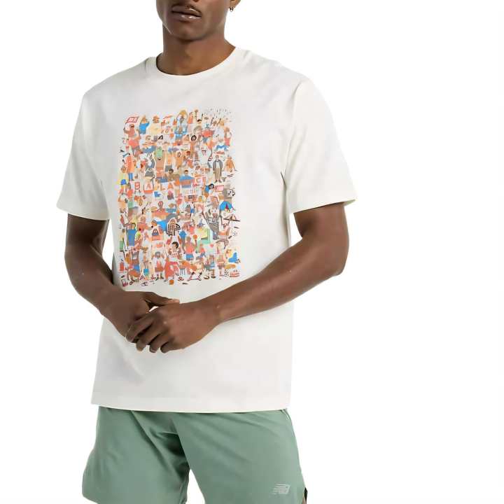 New Balance New Balance T Shirt Men's White