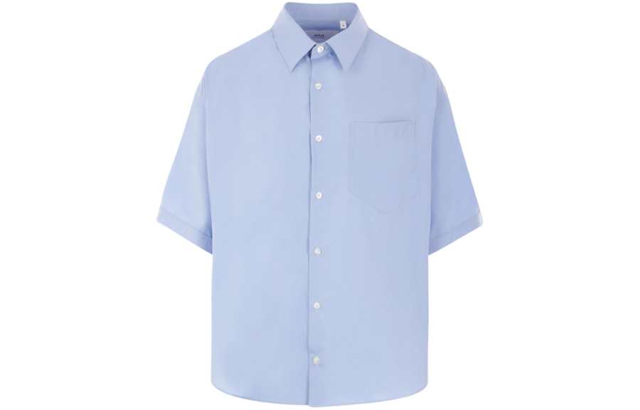 AMIPARIS AMIPARIS Shirts Men's Blue Lapel Moderate Other