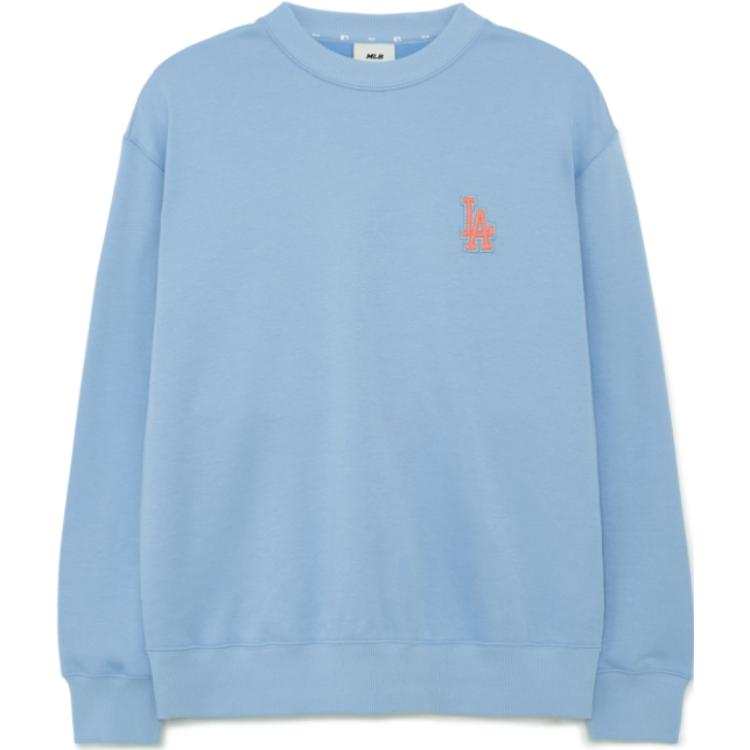 MLB MLB Los Angeles Dodgers Sweatshirts Unisex Blue Crew Neck Moderate Regular