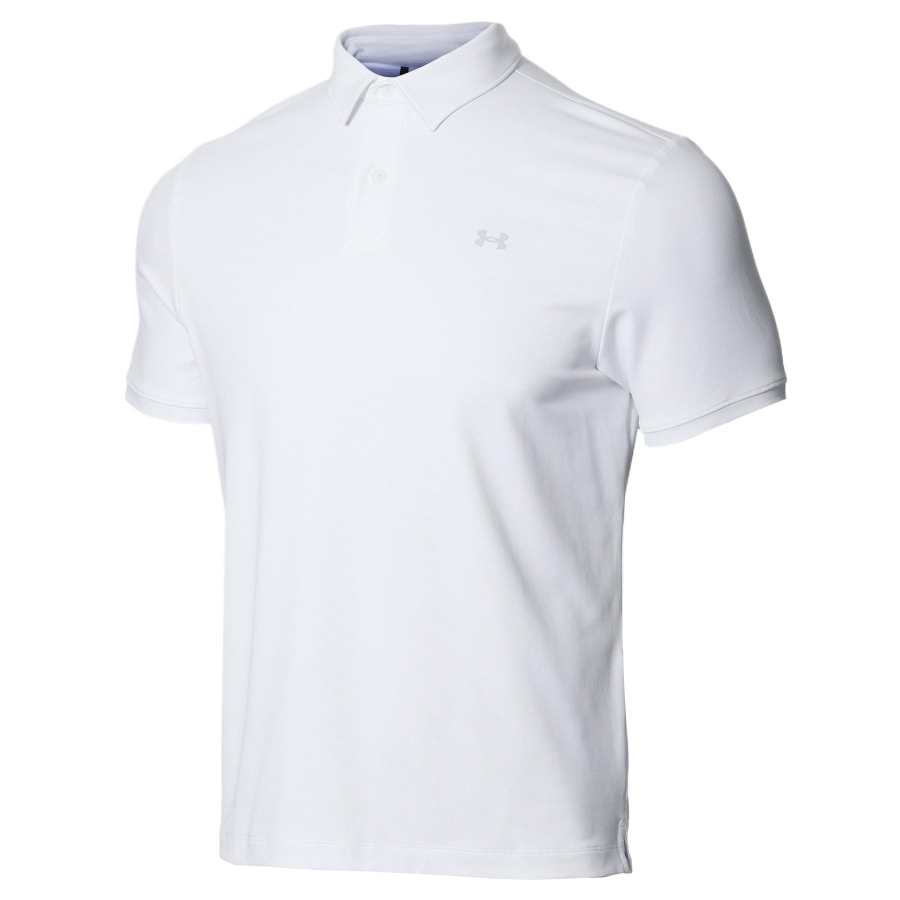 Under Armour UA Drive Sport Piqué Polo Shirt Men's White