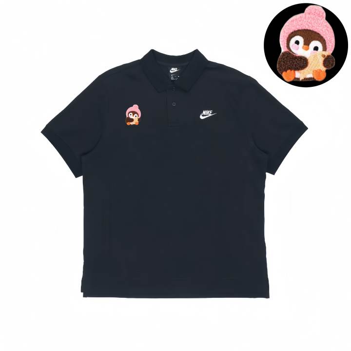 Nike Nike Polo Shirts Unisex Black Polo Collar Moderate