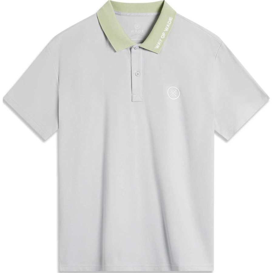 Li-Ning Li Ning Fitness Series Polo Shirt Men's Gray