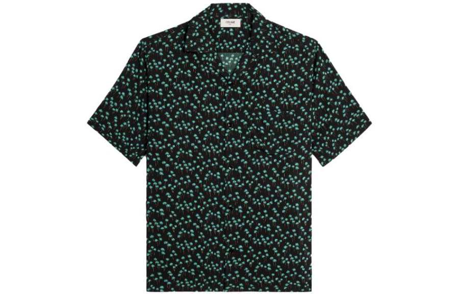 CELINE CELINE All Over Patterned Short Sleeved Shirt