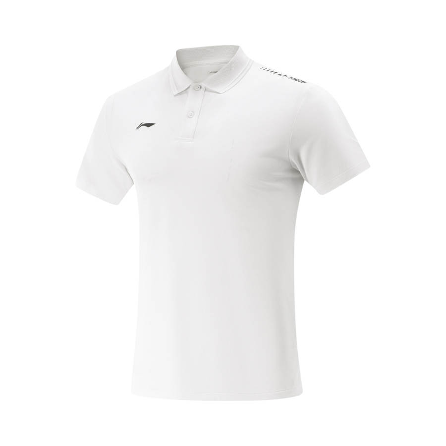 Li-Ning Li Ning Polo Shirt Unisex Standard White