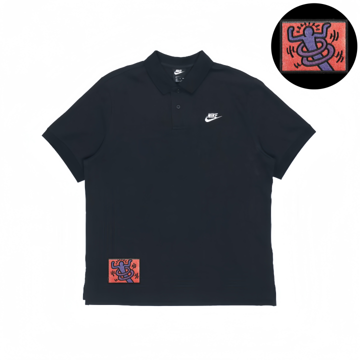 Nike Nike Polo Shirts Unisex Black Polo Collar Moderate