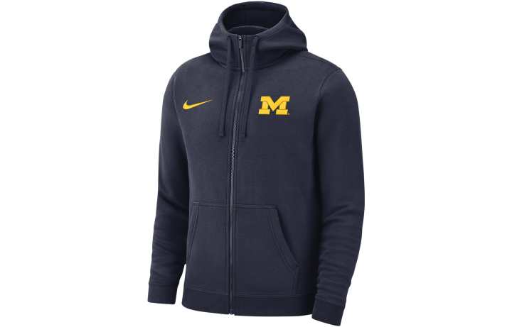 Nike Nike Sweatshirts Men's Marine Blue Hooded Moderate Regular