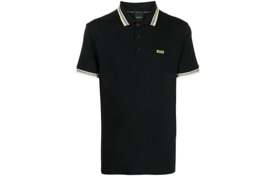 HUGO BOSS 【Best of: PromotionsPrevious Season】logo-embroidered polo shirt