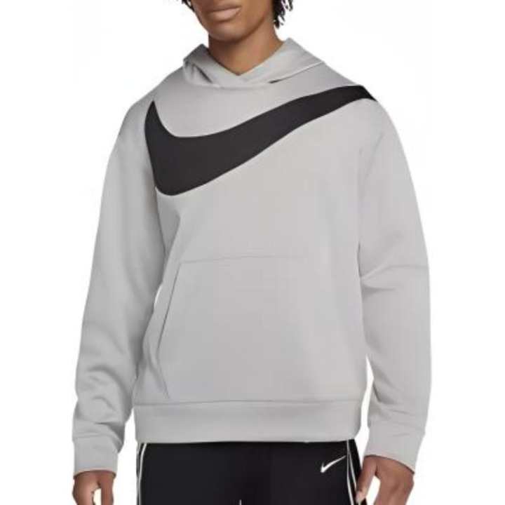 Nike Nike Sweatshirts Men's Gray Hooded Moderate Regular