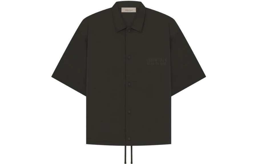 Fear Of God Essentials Shirt Men's Gray Black