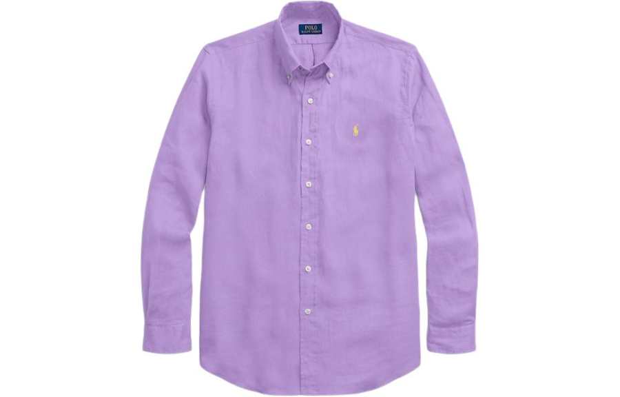 Polo Ralph Lauren SS24 Shirt Classic Version Men's Purple