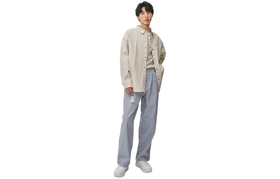 Lee Lee Shirts Men's Raw White Pointed Collar Moderate