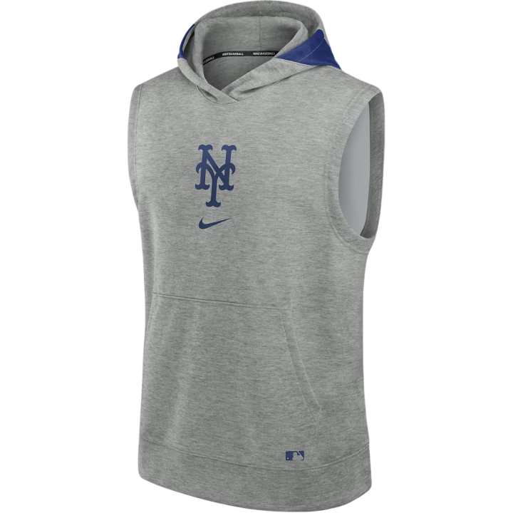Nike Nike MLB Collaboration New York Mets Auth Sweatshirt New York Mets Men's Gray
