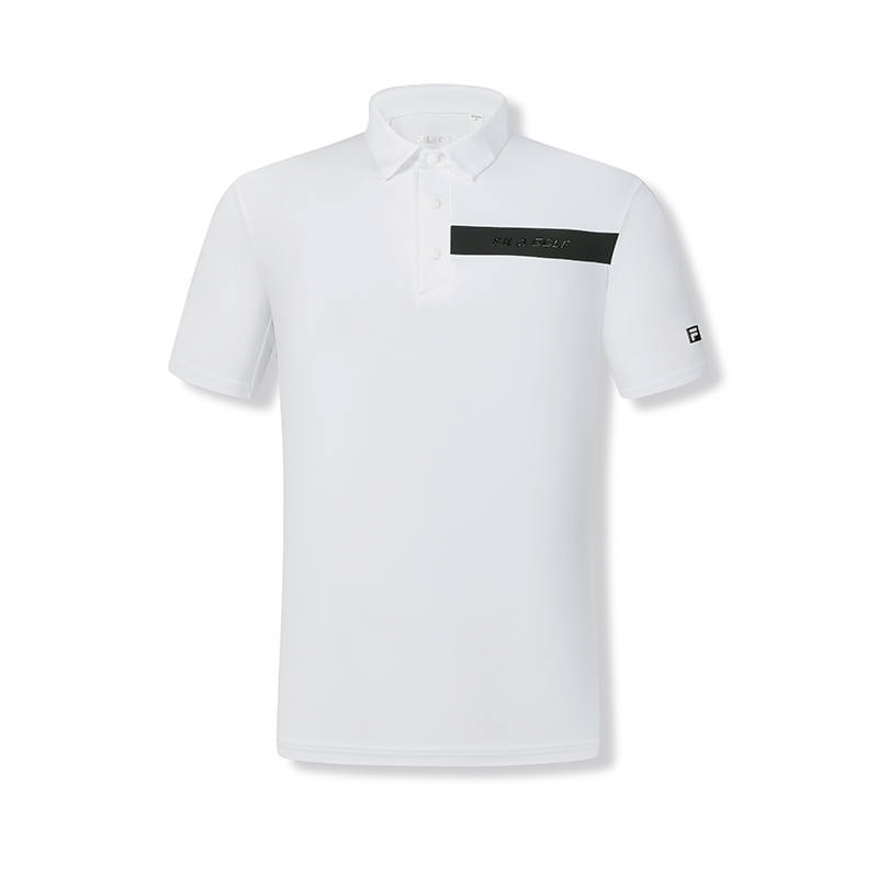 FILA Golf Polo Shirt Men's Jade White